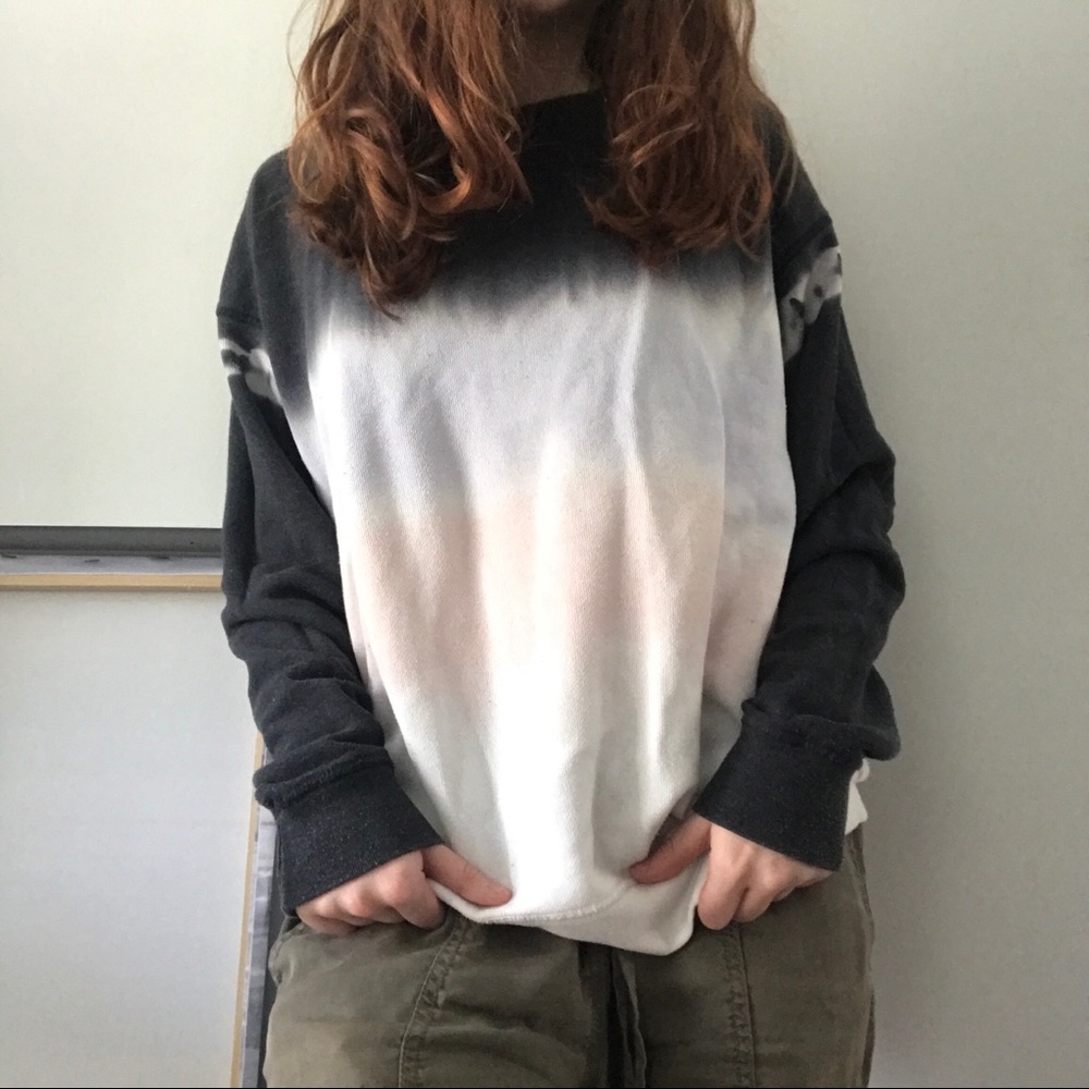 american eagle ombré sweatshirt